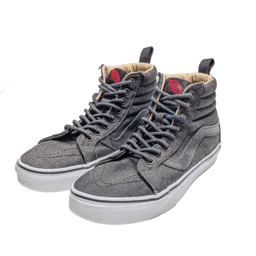 VANS SK8-HI REISSUE PT (MILITARY TWILL) BLACK/TRUE WHITE